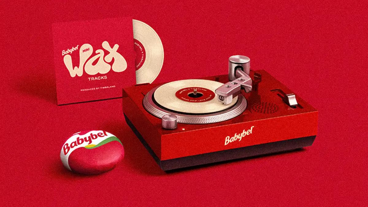 How Babybel And Timbaland Turned Sonic Branding Into A Playable Mini Vinyl Experience