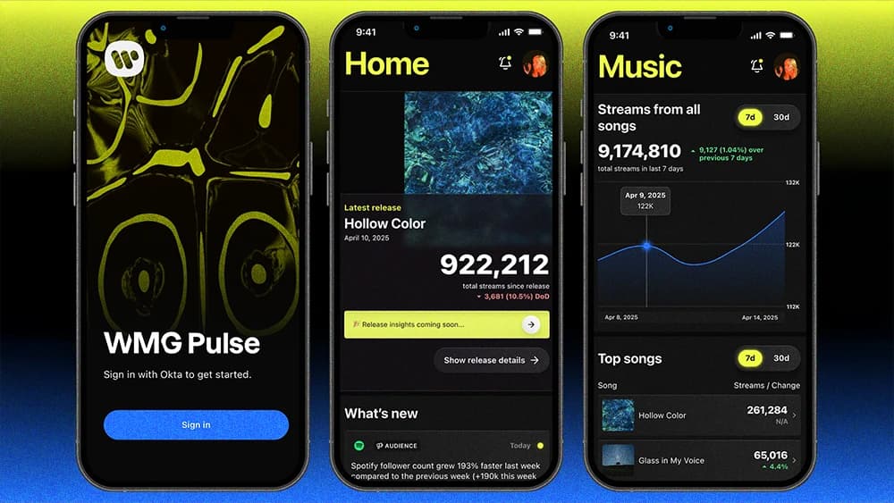 Warner Music Group's Launches WMG Pulse to Arm Artists with Real-Time Data Insights