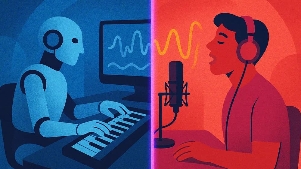 The Music Industry Splits in Two: AI Offers Function, Humans Create Feeling